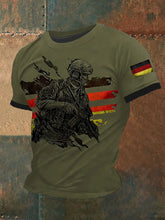 Herren Deutschland Veteran T-Shirt mit kurzen Ärmeln